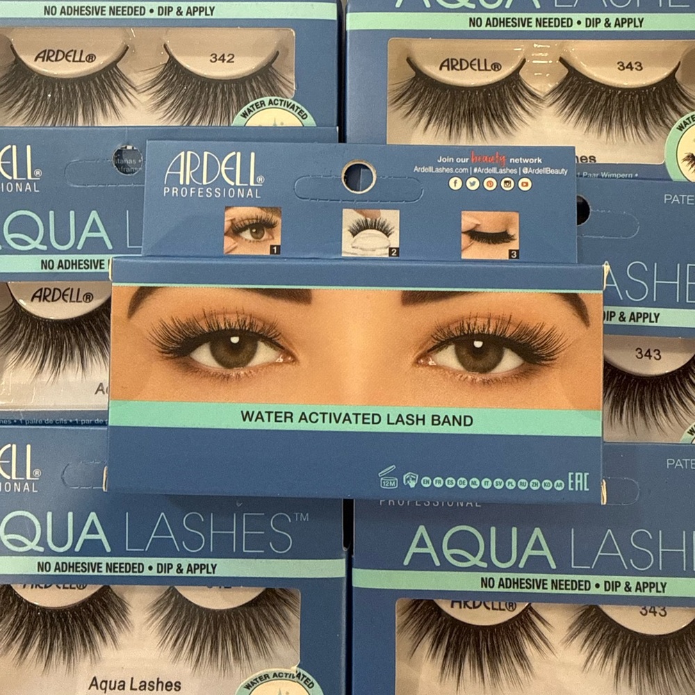 Ardell Aqua Lashes Water Activated Lash Band - Black